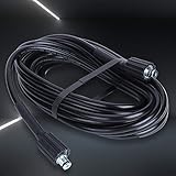 Pssopp 10 M M22-Innengewinde-Hochdruck-Reinigungsschlauch mit Männlichem Adapter, Langlebiger...
