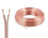 50m 2x1,5mm² Lautsprecherkabel 100% CCA Boxenkabel Audio Box Kabel 50 m Hi-Fi