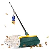 Novaliv Premium Krallenbesen mit Stiel 30cm, Spezialbesen gebogenen Borsten Kunststoffkopf -Ideal...