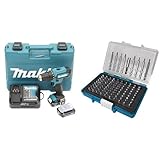 Makita DF333DSAE Akku-Bohrschrauber 12 V max. / 2,0 Ah, 2 Akkus + Ladegerät im Transportkoffer,...