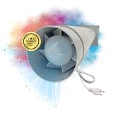 TronicXL Lüftungsanlage Set Wandlüfter + Rohr + Ablufthaube I Lüfter Wohnraumlüftung Bad Keller...