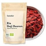 Kamelur 1kg getrocknete BIO Goji Beeren ohne Zusätze - Sonnengetrocknete Goji Beeren aus...