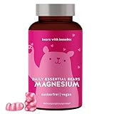 Magnesium Gummibärchen - Kraft für Muskeln und Nerven - Energie und Entspannung mit 250mg...