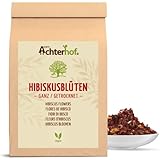 Hibiskusblüten ganz getrocknet 1000g | leicht säuerlich-fruchtiger Geschmack | essbare Hibiskus...