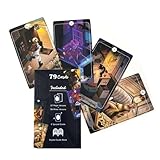 78 Stories Tarot-Deck, lässige englische Wahrsagungskarten mit farbenfrohen Kunstwerken,...