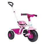 FEBER- Dreirad Trike 2 Mädchen von 1 bis 3 Jahre alt, Rosa, Famosa (800012811)