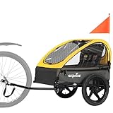SEPNINE® Kinderanhänger, Fahrradanhänger für 1-2 Kinder, Ergonomischer Sitz, Einfache Montage,...