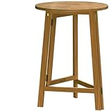 RILOOP Stehtisch Partytisch Bistrotisch Klappbar Holz Rund Klapptisch Bartisch