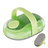 Massagebürste für die Badewanne, Körperschrubber mit Seifenspender, ergonomisches Design,...