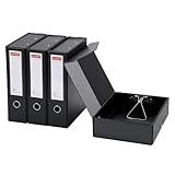 GUOKOFF 4 Stück Archivbox A4, Archiv-Schachtel mit 88mm Breit Rücken, Aktenboxen A4 mit Deckel,...
