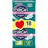 EveryDay Hyperdry Normal, Saugfähige Damenbinden mit Flügeln, Hyper Trocken und Ultra Saugfähig,...