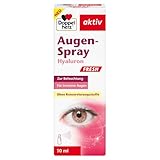 Doppelherz Augen-Spray Hyaluron Fresh - zur Linderung mittelschwerer Symptome des trockenen Auges -...