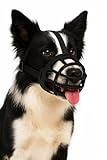 maulkorb Hund - maulkorb mittlere Hunde - Silikon Maulkorb verstellbar weich komfortabel - für...