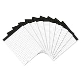 Landré Notiz-Block ohne Deckblatt A6 kariert, 50 Blatt, 70 g/m², 10 Stück