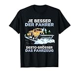 Schneepflug Spruch Winterdienst Schneeräumgerät Schneepflug T-Shirt