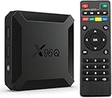 Puersit Android 10.0 TV Box, X96 Q, Allwinner H313 Quad Core Arm Cortex A53, 2GB RAM 16GB ROM Smart,...