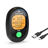 EMF Messgerät Elektrosmog Strahlenmessgerät – Tragbarer EMF Detektor mit 3-Farben LCD,...