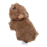 minkissy Plüsch Slap Armband Groundhog Armband Kuscheliges Tiermotiv Weiches Stoffarmband...