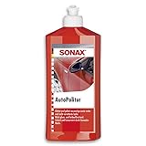 SONAX AutoPolitur (500 ml) für neuwertige, matte und leicht verwitterte Bunt- und Metallic-Lacke |...