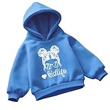 Generisch Kinder Kapuzenpullover Aestethic Mädchen Pullover Bequeme Hoodie Kapuzenpulli Einfarbig...