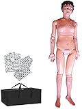 XCSCUK Anatomisches Modell des Menschen, multifunktionale medizinische Dummy-Lehrmittel,...