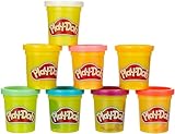 PlayDoh E5044EU4 8er Pack, Knete in Regenbogen Farben, für fantasievolles und kreatives Spielen,...