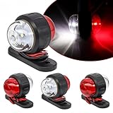 joonnair 4 Markierungsleuchten led begrenzungsleuchten 12v begrenzungsleuchten anhänger...