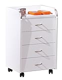 Inter Link – Rollcontainer mit Schubladen -Bürocontainer Standcontainer - Rollschrank...