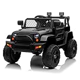 LEADZM Kinder Elektroauto, Elektroauto für Kinder 12V, 4 Eva Räder, 12V 7ah, Fernbedienung,...