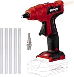 Einhell Akku-Heißklebepistole TE-CG 18 Li - Solo Power X-Change (Lithium-Ionen, in 120 Sekunden...