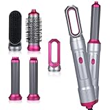 Airstyler Set, 5 in 1 Warmluftbürste Set Stylingbürsten mit Haartrockner Rundbürstenföhn Airflow...