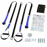 StrongYou Schlingentrainer mit Türanker & Deckenbefestigung - Multifunktionales Sling Trainer Set...