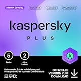 Kaspersky Plus Internet Security 2024 | 5 Geräte | 2 Jahre | Anti-Phishing und Firewall |...