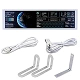 Fegtrtyoa CPU GPU RAM Computermonitor 9,2 IPS USB Sekundärbildschirm 1920x462 Smart Screen Keine...