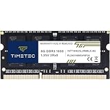 Timetec Hynix IC DDR3L 1600MHz PC3-12800 Unbuffered Non-ECC 1.5V CL11 2Rx8 Dual Rank 204 Pin SODIMM...