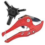 Premium Werkzeugset für Verbundrohr, Rohrschneider für PVC Kunststoff & Mehrschichtverbundrohr bis...