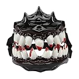 Maulkorb für Hunde Halloween mit Zähnen, Maulkorb für Hunde Halloween Gruseliger Maulkorb für...