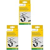 Schellenberg 19300 Rolladenwelle Einhängeklammer 3er-Set, Mini für SW40, schützt den...