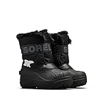 Sorel Snow Commander Boot Schneestiefel, Black/Charcoal, 26 EU