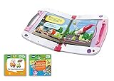 VTech MagiBook v2 pink inklusive 2 Lernbüchern – Interaktives Lernbuchsystem zur Vorbereitung auf...