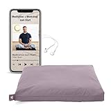Inner Peace Meditationsmatte Zabuton Deluxe - Extra Dick - Meditationskissen Unterlage für...