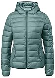 s.Oliver Damen 2149998 Steppjacke, 6575 Blau Grün, L