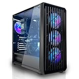 SYSTEMTREFF Basic Gaming PC AMD Ryzen 7 5700G 8x4.6GHz | AMD Radeon RX Vega 8 4K HDMI DX12 | 1TB M.2...