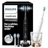 Philips Sonicare DiamondClean 9000 elektrische Zahnbürste, Doppelpack,Zahnbürste mit...