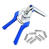 Profi Tierkäfig Installationszange Set mit 600M Clips Anti-Rutsch-Griff für Bauernhof...