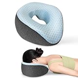 SeiriHelper Massagekissen Kopfloch, Ergonomisches Gesichtskissen mit abnehmbarem Bezug, Massage...