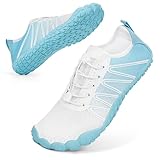 Bigzagger Barfuss Schuhe Damen Herren Sommer Barfußschuhe Damen Schnell Trocknend Badeschuhe mit...