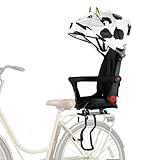 OUSEXI 2025 Hinterer Kinderfahrradsitz, verstellbare Rückenlehne, hinterer Fahrradsitz, Faltbarer...