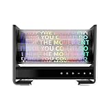 Transparenter schwebender Display-Bluetooth-Lautsprecher mit 360 ° holografischem Songtext,...