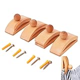 4 Teppichaufhänger, Quilt-Klemmen, Holzdecken-Wandaufhänger, Quilt-Wandaufhänger, Deckenclip,...